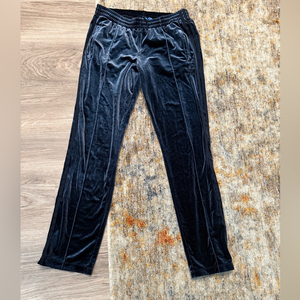 Adidas Black Velvet Lounge Pants